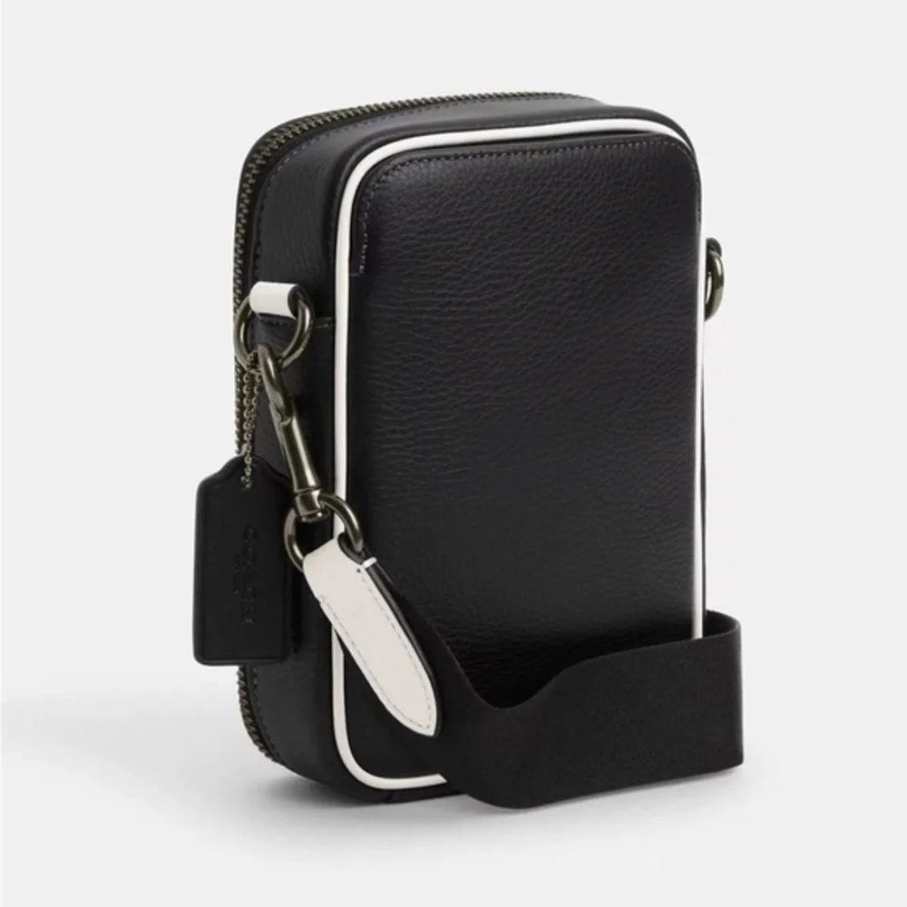 NWT COACH Stanton Crossbody Black‎ Unisex Leather